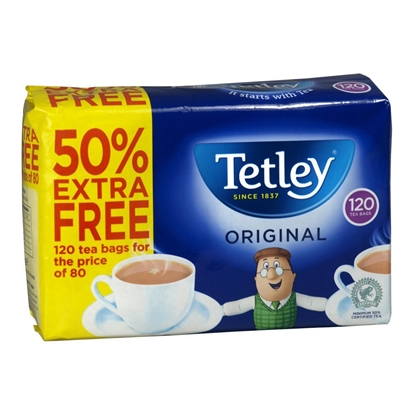 Picture of TETLEY TEA X 80+50% FREE